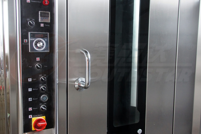 廣州賽思達32盤單推車商用電力熱風(fēng)旋轉(zhuǎn)爐NFX-32D外殼