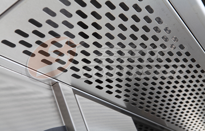 廣州賽思達32盤單推車商用電力熱風(fēng)旋轉(zhuǎn)爐NFX-32D爐帽