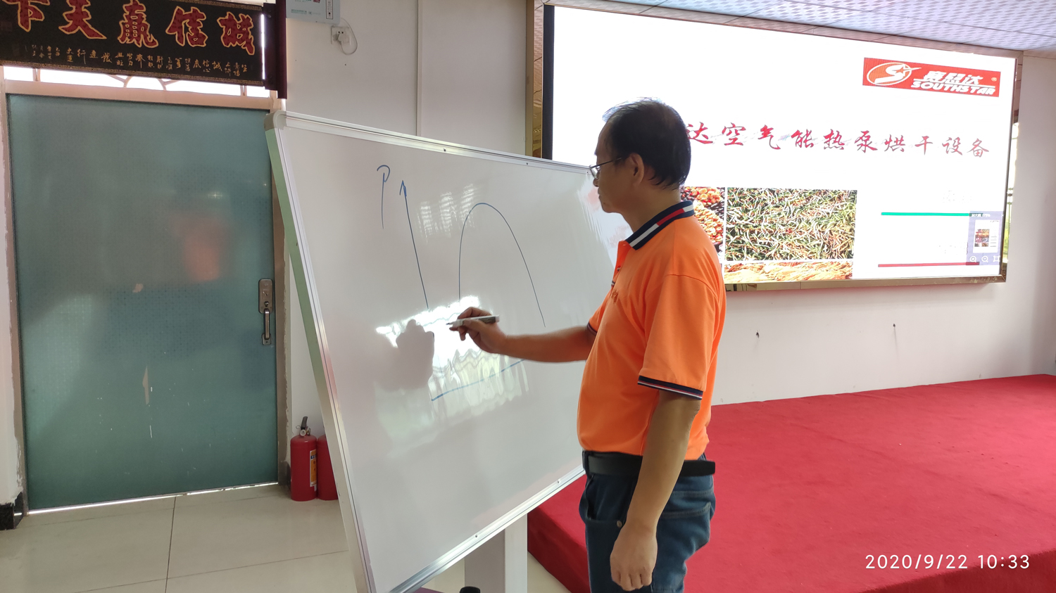 【賽思達(dá)烤箱】我司開展新品“空氣熱能泵烘干設(shè)備”產(chǎn)銷培訓(xùn)會