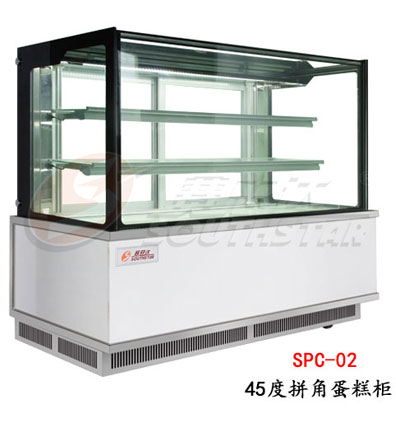 45度拼盤(pán)蛋糕柜SPC-02